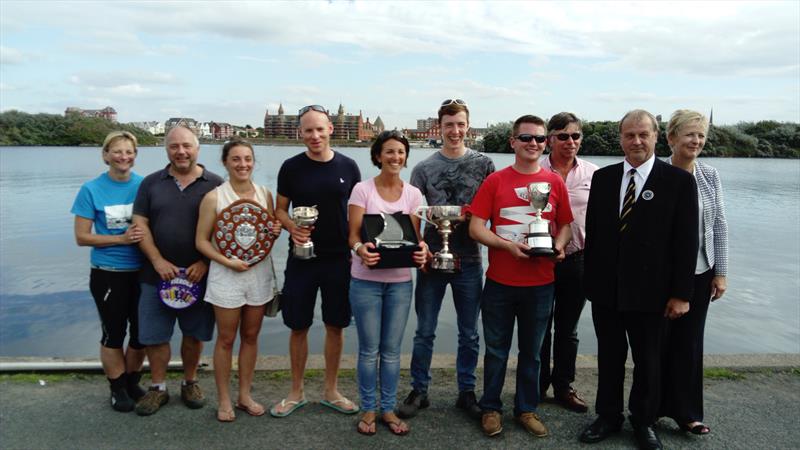 South Staffs B win the 50th West Lancs 24 Hour Race photo copyright Michelle Evans taken at West Lancashire Yacht Club and featuring the GP14 class