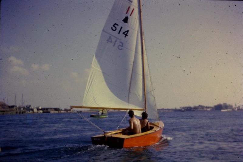 GP14 racing in Libya, circa 1960 photo copyright Robin Page taken at  and featuring the GP14 class