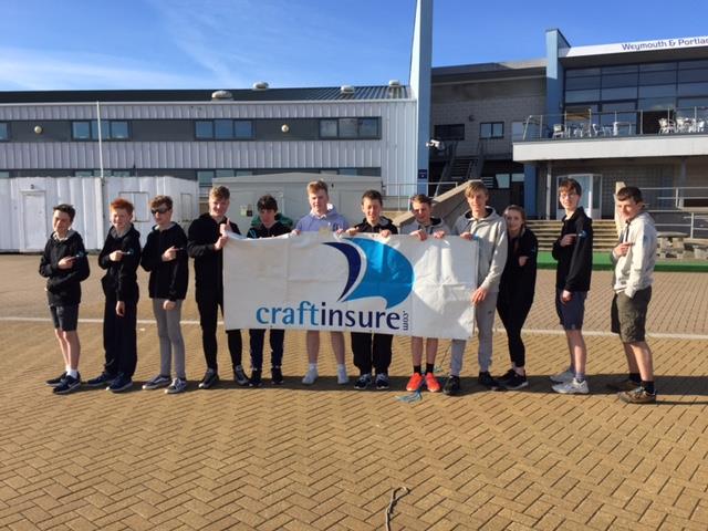GP14 E Howard-Davies Youth Training Week 2017 photo copyright Mark Collingwood taken at Weymouth & Portland Sailing Academy and featuring the GP14 class