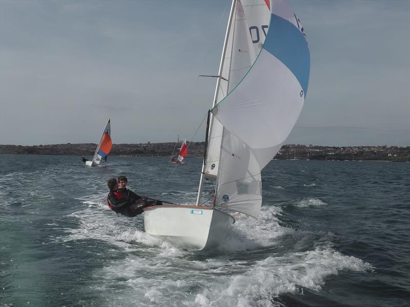 GP14 E Howard-Davies Youth Training Week 2017 photo copyright Neil Marsden taken at Weymouth & Portland Sailing Academy and featuring the GP14 class