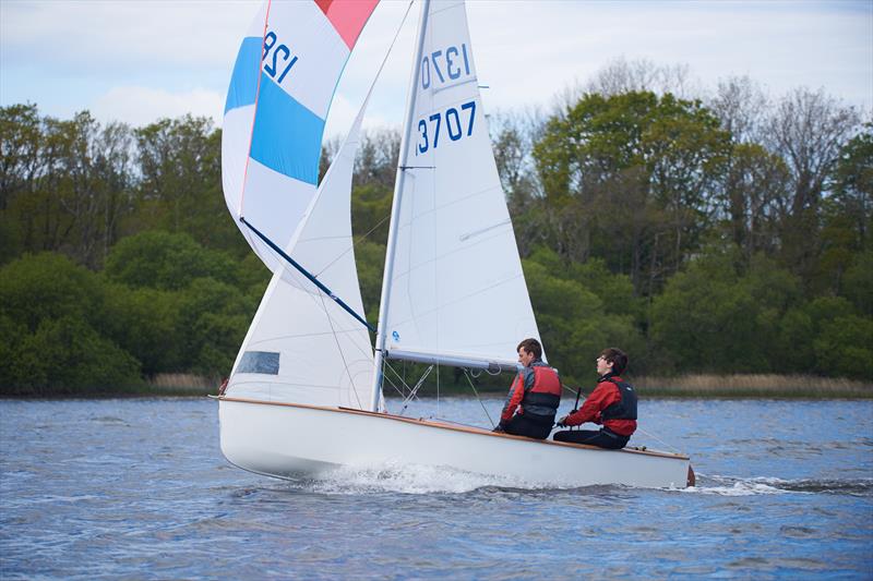 1st all Youth Boat Oliver Goolden and Pierce Cook in the GP14 Inlands at Bassenthwaite - photo © Richard Craig / www.SailPics.co.uk