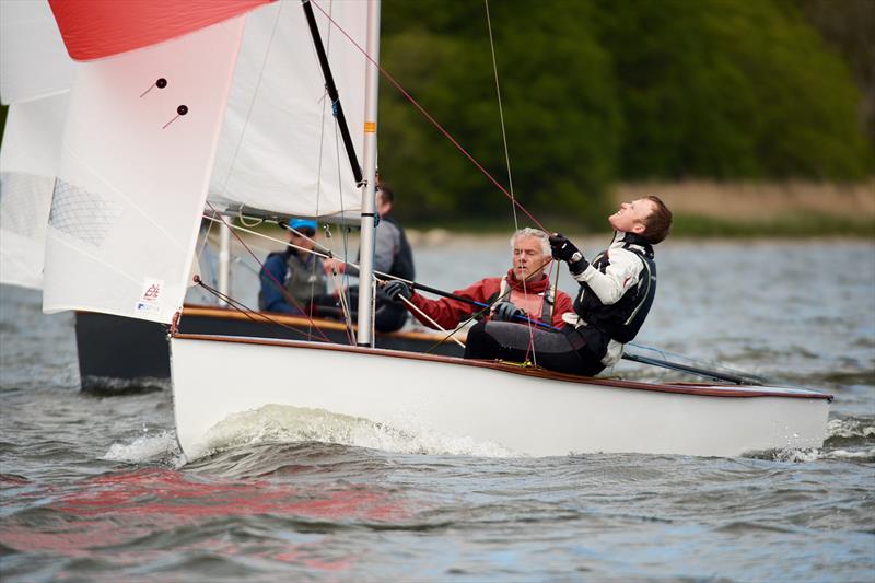 2nd place overall Dave Lawson and Joe Roberts in the GP14 Inlands at Bassenthwaite photo copyright Richard Craig / www.SailPics.co.uk taken at Bassenthwaite Sailing Club and featuring the GP14 class