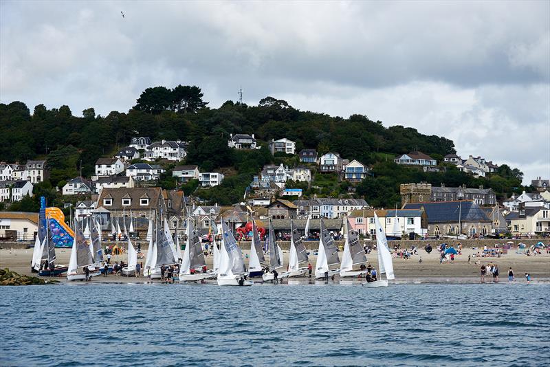 GP14 Nationals at Looe photo copyright Richard Craig / www.SailPics.co.uk taken at Looe Sailing Club and featuring the GP14 class