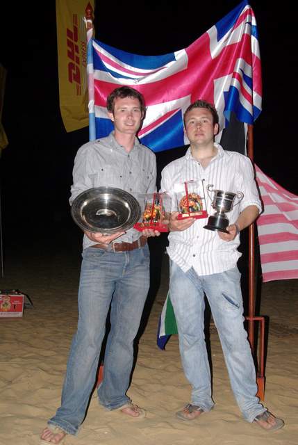 Ian Dobson and Andy Tunnicliffe win the GP14 worlds photo copyright Tom Mitchell taken at  and featuring the GP14 class