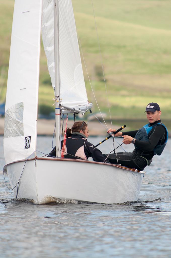 Great conditions at Bolton for the GP14 flet photo copyright Richard Craig taken at Bolton Sailing Club and featuring the GP14 class