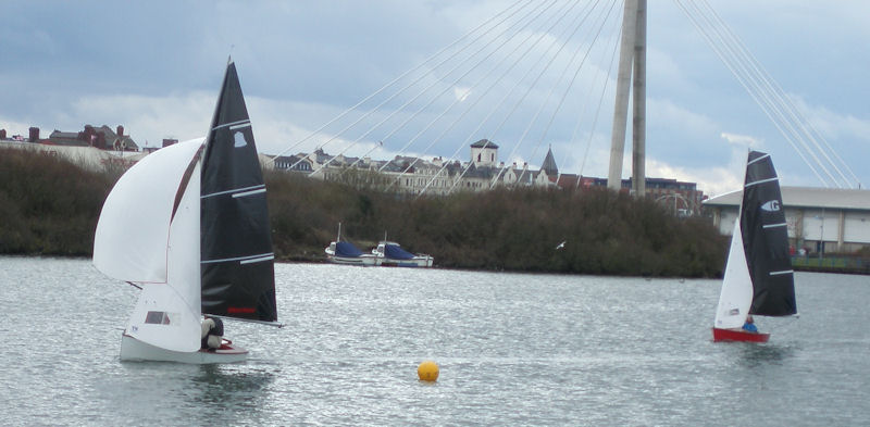 Southport Open Winter Series photo copyright Tim Harper taken at  and featuring the GP14 class