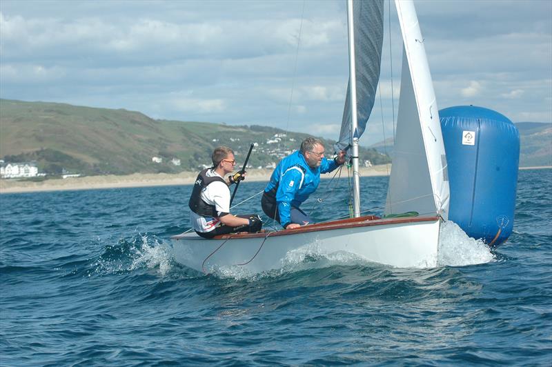 Harry Frith and John Richardson during the GP14 Welsh Nationals at Dovey photo copyright Doris O'Keefe taken at Dovey Yacht Club and featuring the GP14 class