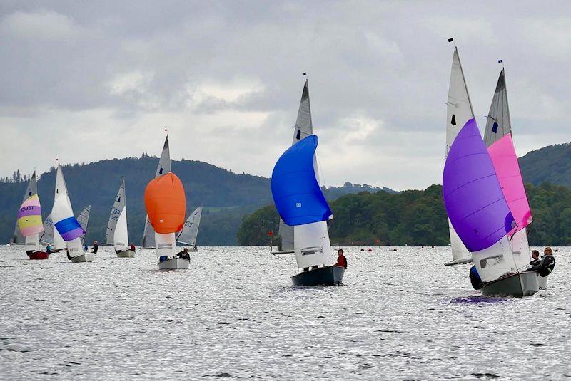 GP14 Northern Bell at Royal Windermere photo copyright David Heron taken at Royal Windermere Yacht Club and featuring the GP14 class