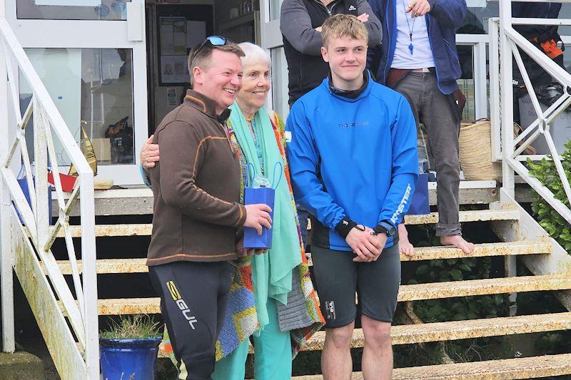 Ross Kearney and Daniel Nelson take third in the GP14 O'Tiarnaigh Challenge at Blessington photo copyright Street Keane Cully taken at Blessington Sailing Club and featuring the GP14 class