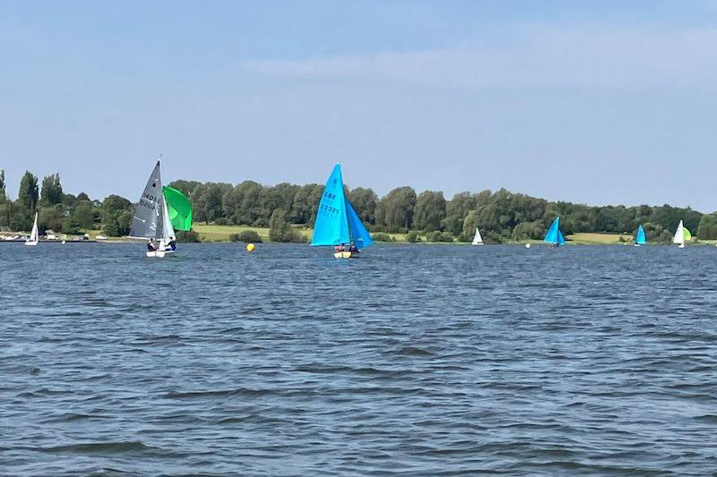 Midday, and racing still going - Sunrise to Sunset event at Leigh & Lowton photo copyright LLSC taken at Leigh & Lowton Sailing Club and featuring the GP14 class
