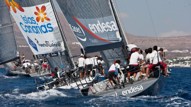 Day two of the GP42 Global Cup photo copyright Nico Martinez / Puerto Calero GP42 Global Cup taken at  and featuring the GP42 class