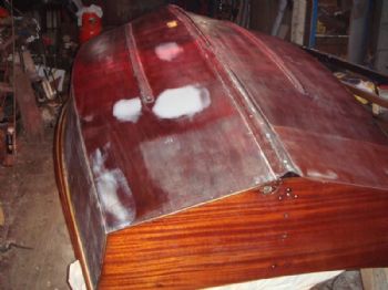 'Innuendo' epoxy coated and filled - ready for painting