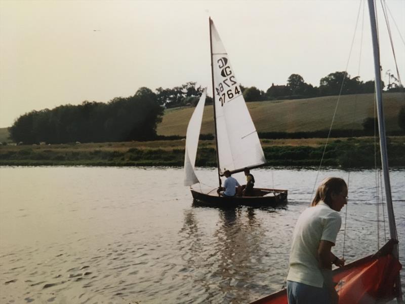 David & James Chandler out in their Graduate photo copyright Chandler archive taken at Tewkesbury Cruising & Sailing Club and featuring the Graduate class