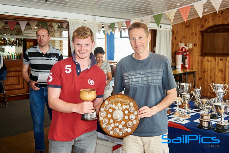 John Clementson & Elliot Marks win the Graduate Nationals at Bolton photo copyright Richard Craig / www.SailPics.co.uk taken at Bolton Sailing Club and featuring the Graduate class