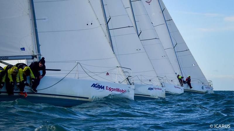 Day 3 of the 36th Student Yachting World Cup at La Rochelle photo copyright Icarus taken at Société des Régates Rochelaises and featuring the Grand Surprise class