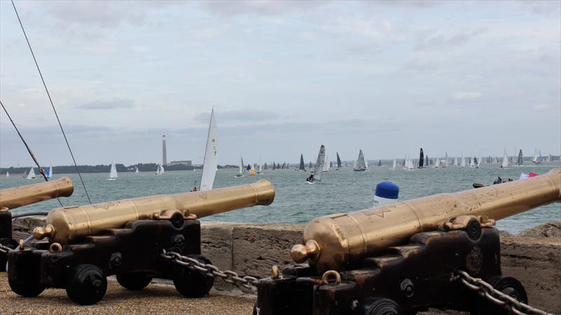 Cowes Week photo copyright Grapefruit Graphics taken at Royal Yacht Squadron and featuring the  class