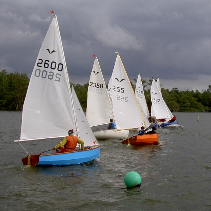 The 2007 Inland Championships photo copyright Keith Woodrow taken at Horning Sailing Club and featuring the Gull class
