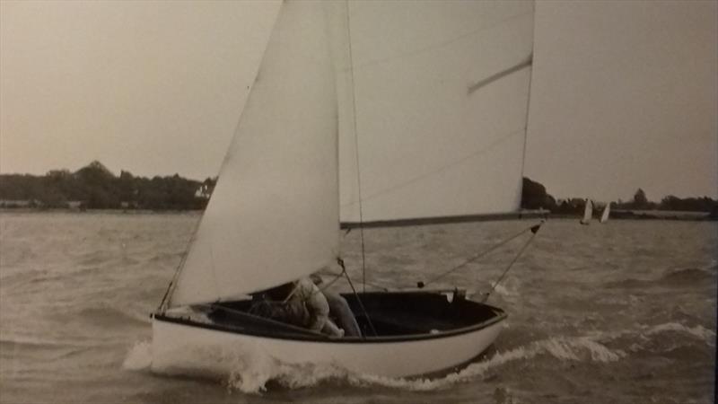 It is easy to think of the Gull as a dinghy that has been of little consequence to the dinghy sailing world, but it would be the forerunner of one of Proctor’s most iconic designs, the Wayfarer photo copyright Proctor Family taken at  and featuring the Gull class
