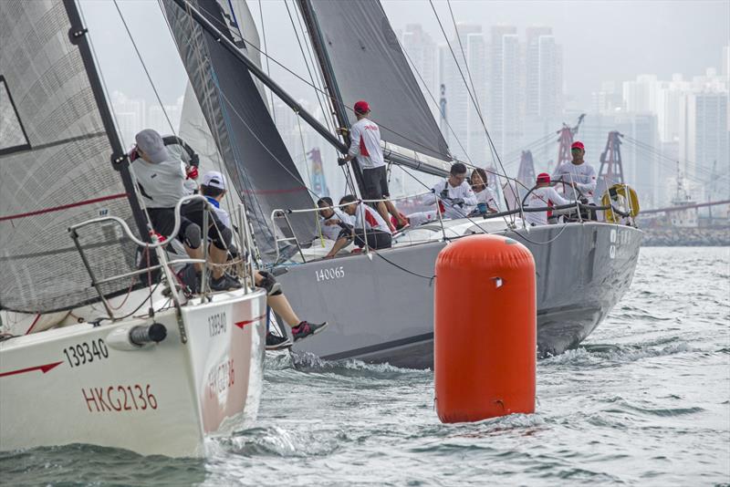 Phoenix chasing. RHKYC Tomes Cup 2018 photo copyright RHKYC / Guy Nowell taken at Royal Hong Kong Yacht Club and featuring the  class