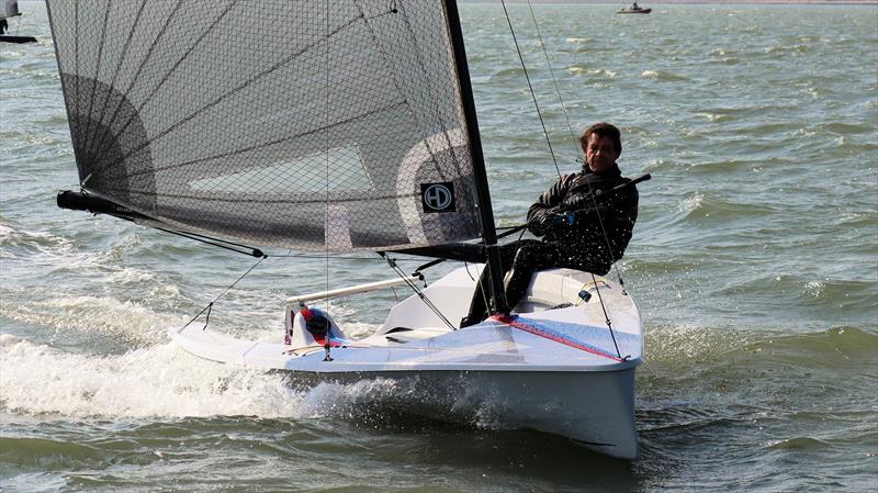 Josh Hamer photo copyright Keith Callaghan taken at Highcliffe Sailing Club and featuring the Hadron H2 class