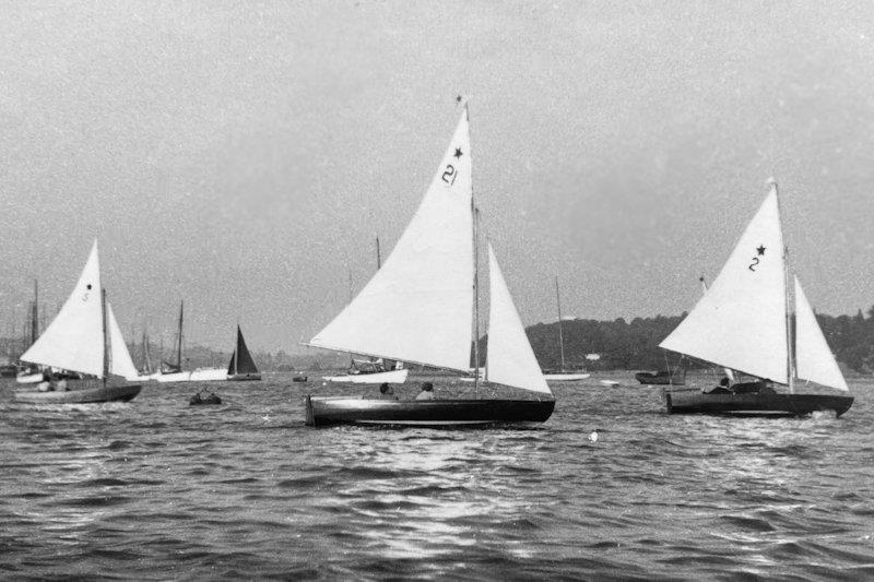 The Hamble Star may have looked old fashioned, but the fleet was a veritable breeding ground of new and emerging talent - photo © Norbury Family
