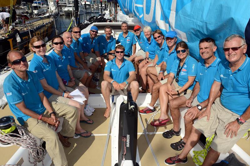 The OneDLL Clipper Race team photo copyright OneDLL taken at  and featuring the  class