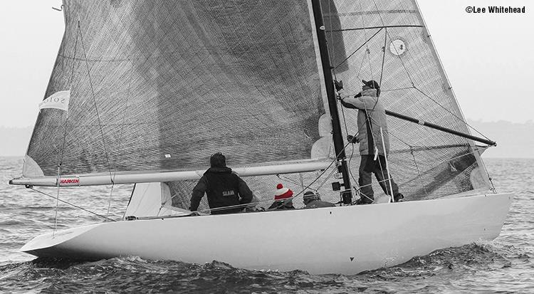 A Harken beanie spotted at the 6m Europeans photo copyright Lee Whitehead taken at  and featuring the  class