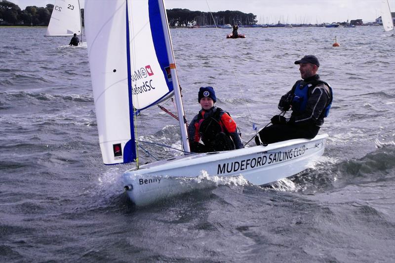 Final day of the Christchurch Harbour Interclub Series photo copyright Mike Roach taken at Christchurch Sailing Club and featuring the  class