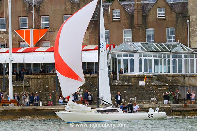 Woof on day 7 of Cowes Week 2023 photo copyright Ingrid Abery / www.ingridabery.com taken at Cowes Combined Clubs and featuring the H boat class