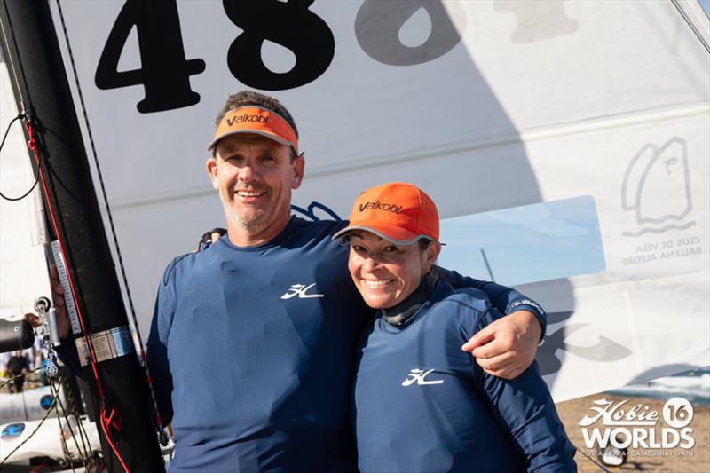 2022 Hobie 16 World Championships, day 4 photo copyright Hobie Cat Worlds Media team taken at  and featuring the Hobie 16 class