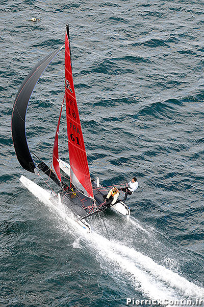 The Hobie Wild Cat wins the F18 Championship in Belgium photo copyright Pierrick Contin / www.PierrickContin.fr taken at  and featuring the  class