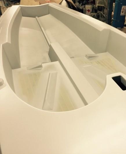 The new Hornet deck mould plug photo copyright SP Boats taken at  and featuring the Hornet class