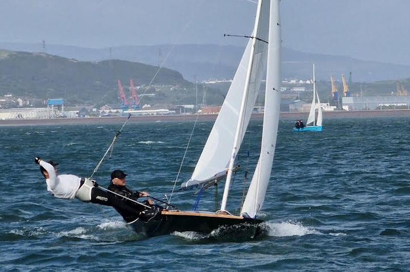 Day 2 of the Hornet National Championship at Mumbles photo copyright Sam Woolner taken at Mumbles Yacht Club and featuring the Hornet class