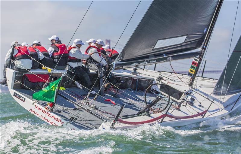 Donald Payan's MC 38 WHIPLASH takes first place overall in HPR at the Rolex Big Boat Series 2014 photo copyright Daniel Forster / Rolex taken at St. Francis Yacht Club and featuring the HPR class