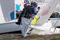 Ben McGrane, crewed by Russ Clark, Jamie Stewart and James Ross, representing the Flying Fifteen won the Keelboat Endeavour 2024 © Petru Balau Sports Photography / sports.hub47.com