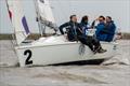 Joe Cross, Jack Sharland, Andy Pinkham and Will Smyth, representing the Sonata class finished 2nd overall in the Keelboat Endeavour 2024 © Petru Balau Sports Photography / sports.hub47.com