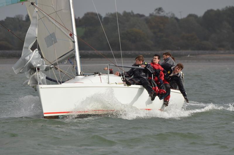 Haven Ports Yacht Club Autumn Series action photo copyright Juliet Dearlove taken at Haven Ports Yacht Club and featuring the 707 class