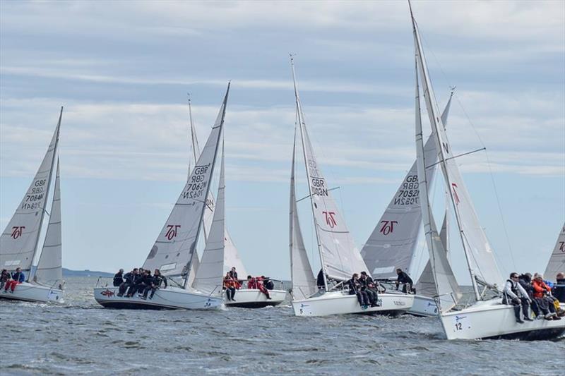Who wishes they were not on port during the 707 Nationals at Port Edgar - photo © 707 Class Association