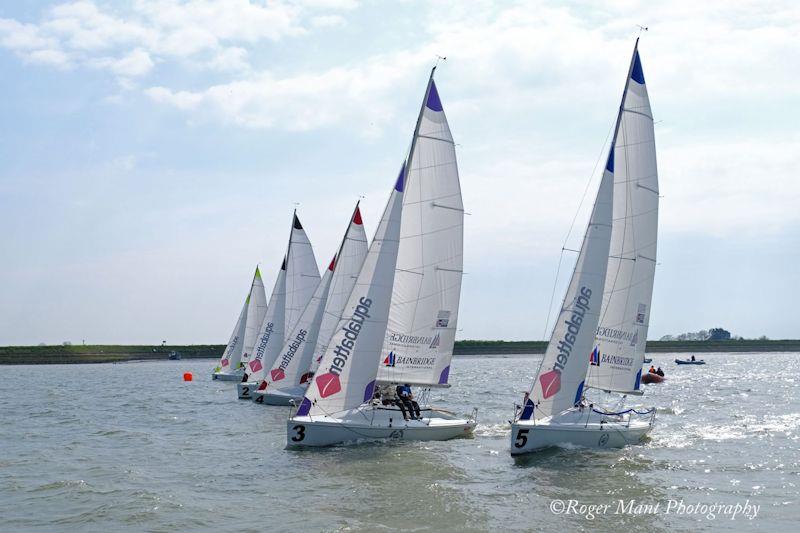 British Keelboat League racing at Burnham in 2021 photo copyright Roger Mant Photography taken at Royal Corinthian Yacht Club, Burnham and featuring the 707 class