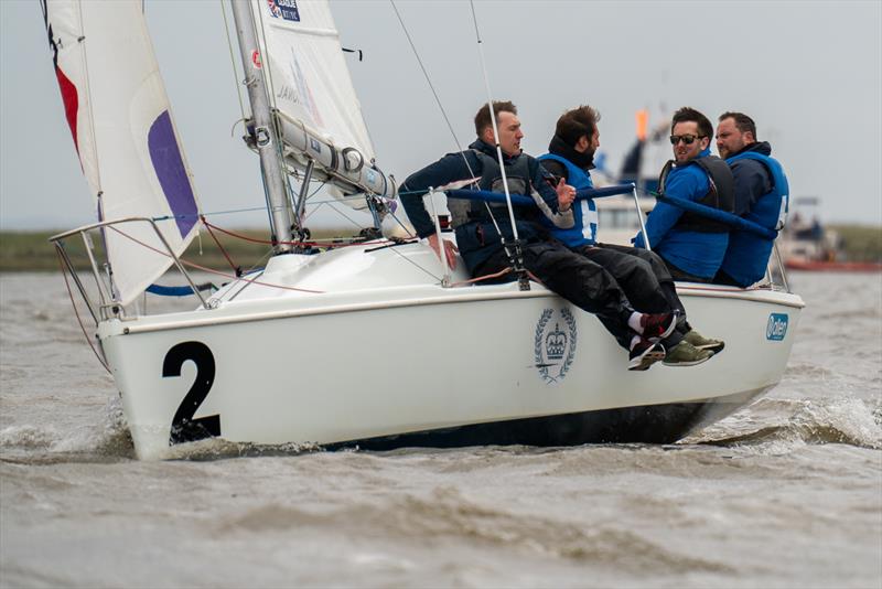 Joe Cross, Jack Sharland, Andy Pinkham and Will Smyth, representing the Sonata class finished 2nd overall in the Keelboat Endeavour 2024 - photo © Petru Balau Sports Photography / sports.hub47.com
