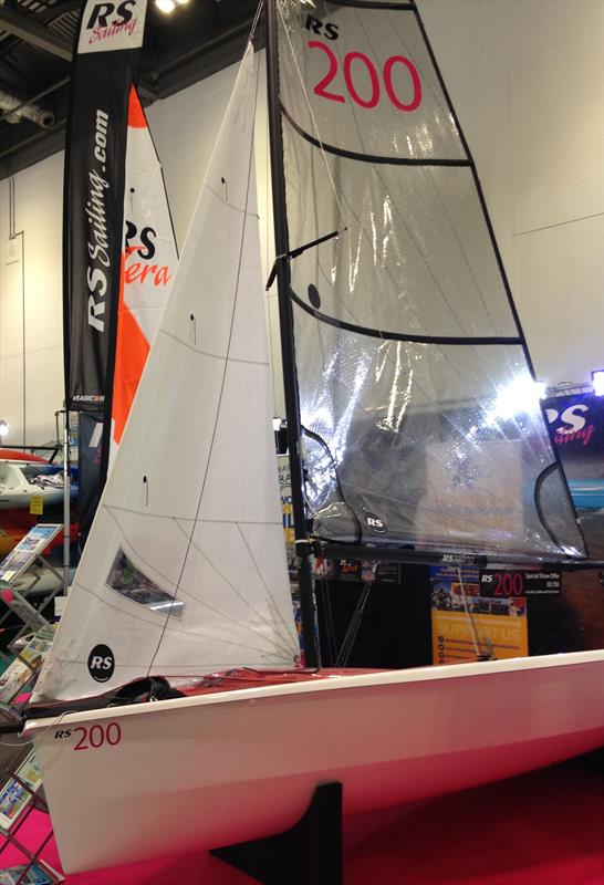 RS Sailing at the London Boat Show 2016 photo copyright Hyde Sails taken at  and featuring the  class