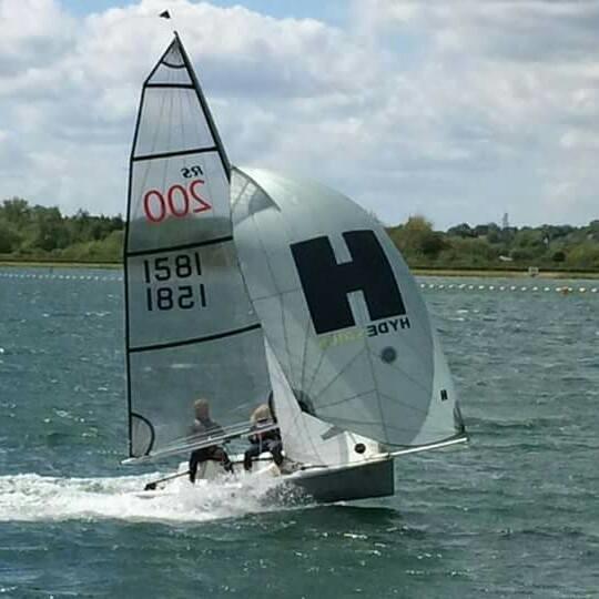 RS200 racing photo copyright Hyde Sails taken at  and featuring the  class