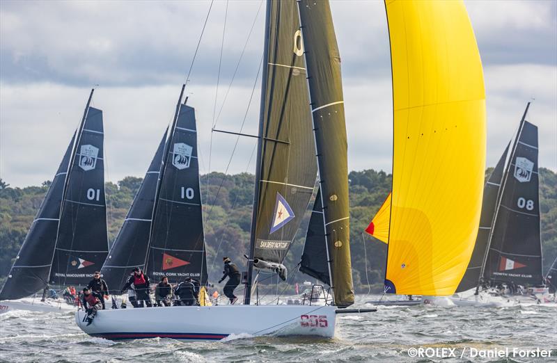 San Diego Yacht Club win thee 2023 Rolex NYYC Invitational Cup photo copyright Rolex / Daniel Forster taken at New York Yacht Club and featuring the IC37 class