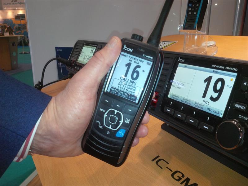 Icom's IC-M93D Next Generation Handheld VHF/DSC Marine Radio photo copyright ICOM taken at  and featuring the  class