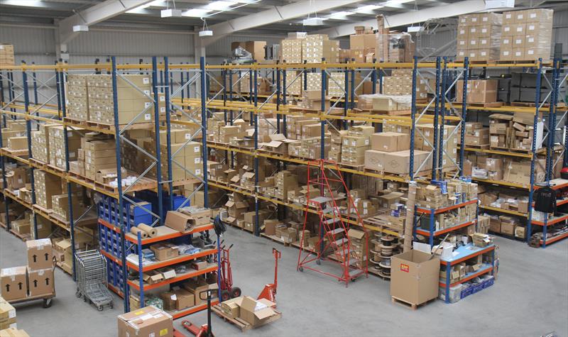 ICOM UK warehouse photo copyright Mark Jardine taken at  and featuring the  class