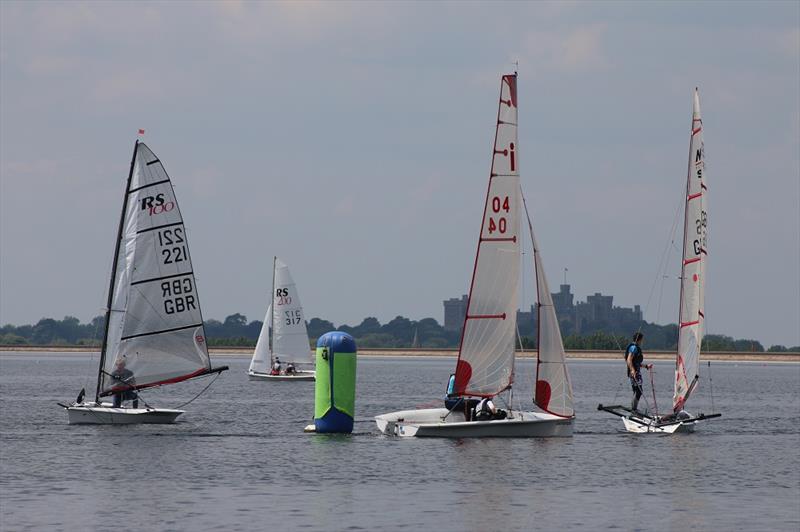 Garmin Datchet Summer Flyer photo copyright SailRacer taken at Datchet Water Sailing Club and featuring the Icon class