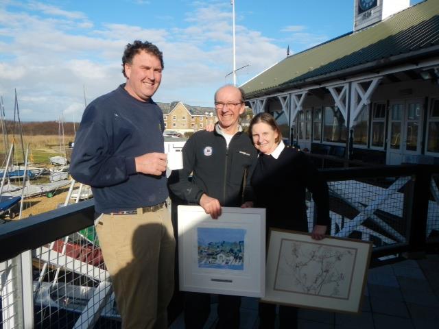 Graham Bailey wins the Illusion Valentine Trophy photo copyright Rudy Jurg taken at Bembridge Sailing Club and featuring the Illusion class