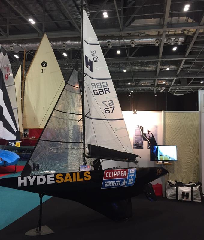 Hyde Sails celebrates their 50th birthday at the CWM FX London Boat Show 2015 photo copyright Hyde Sails taken at  and featuring the Illusion class