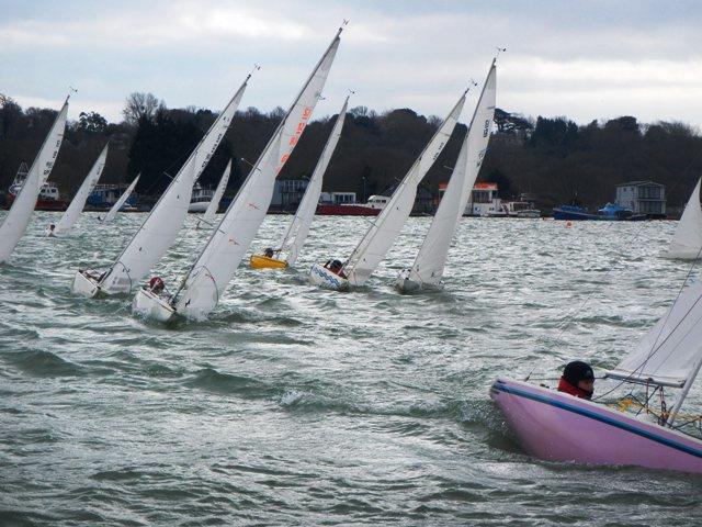 Illusion nationals at Bembridge photo copyright Mike Samuelson taken at Bembridge Sailing Club and featuring the Illusion class