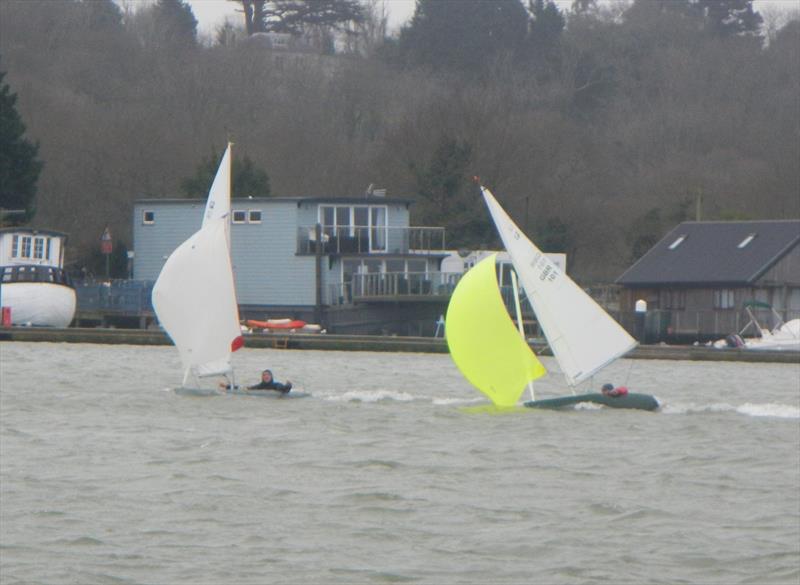 Bembridge Illusion Icebreaker photo copyright Mike Samuelson taken at Bembridge Sailing Club and featuring the Illusion class